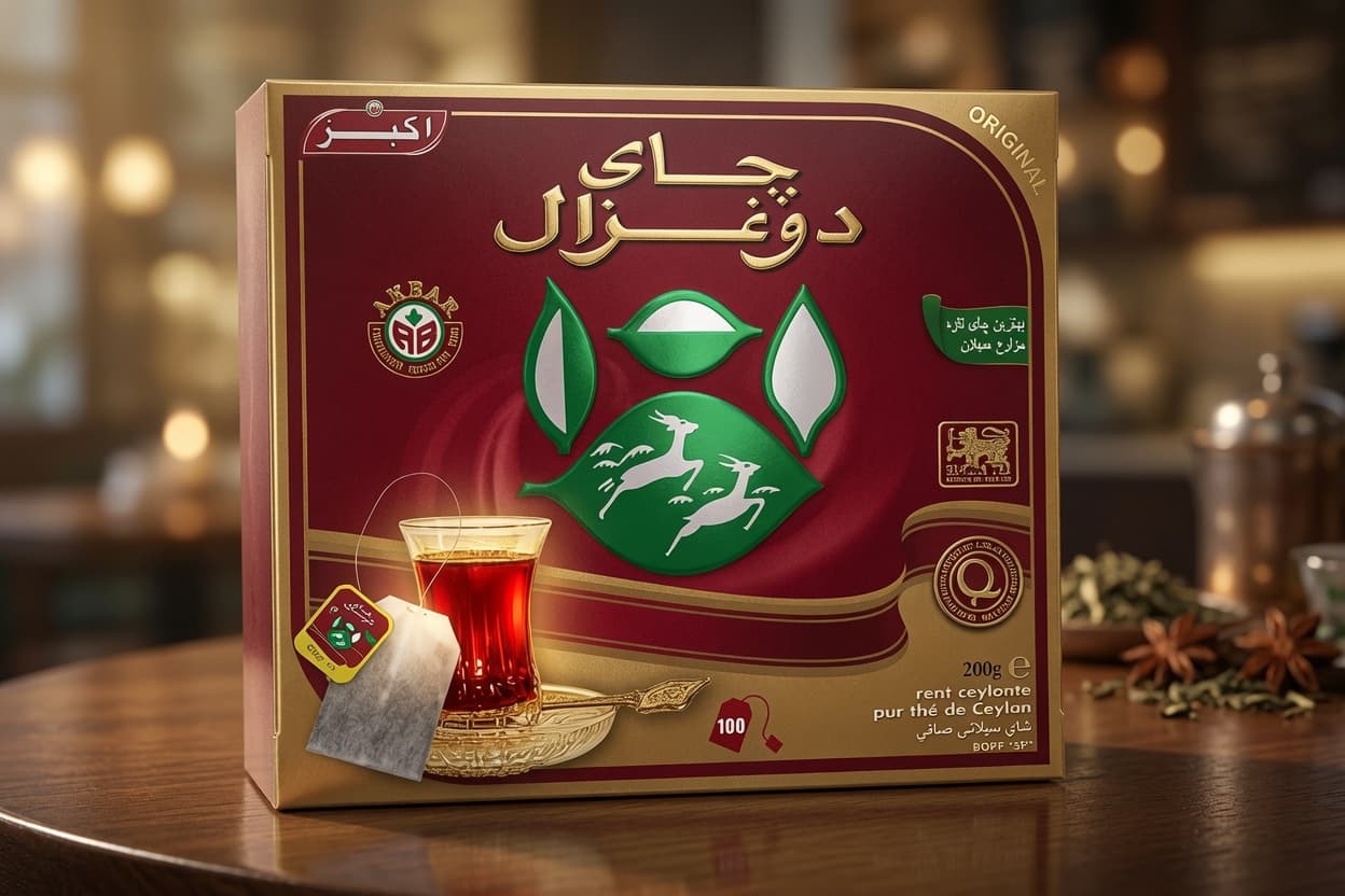 ۳۶- چای سیلان خالص کیسه‌ای