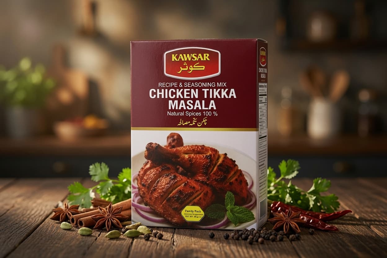 ۶۶- ادویه مرغ تیکه (چیکن تیکا)