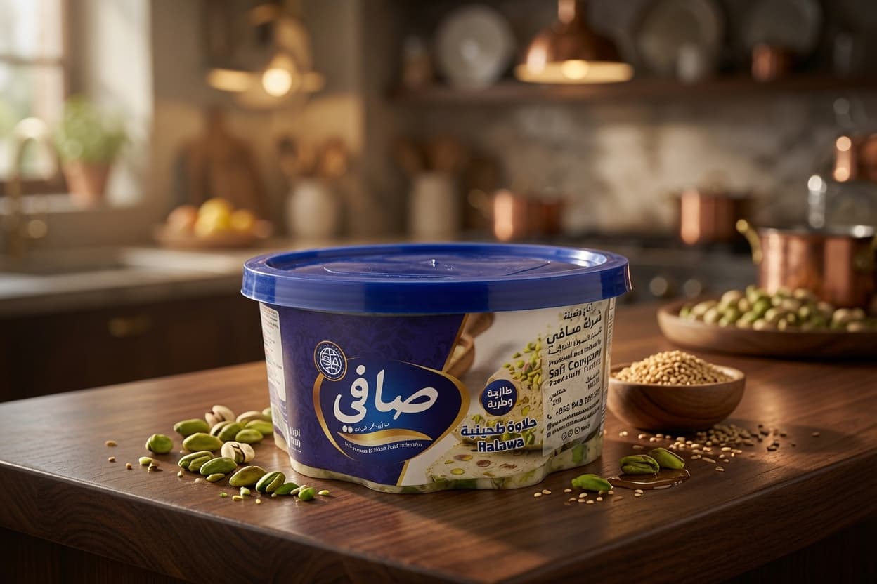 ۴۸۲- حلواه طحینیه با پسته